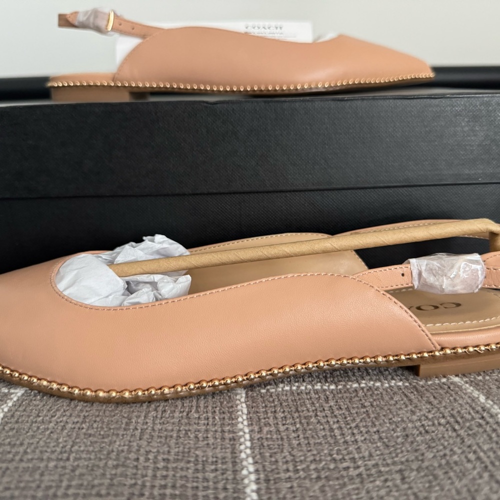 Coach Women's Slingback Flats, Size 9